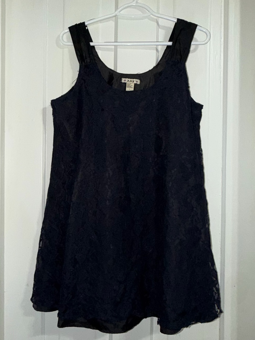 Women's size large tank top shirt lace summer hot